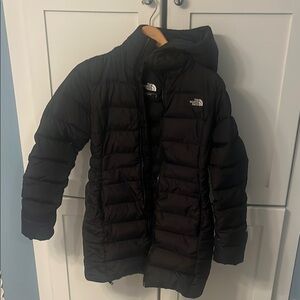 The North Face Womens Black Puffer Jacket 550